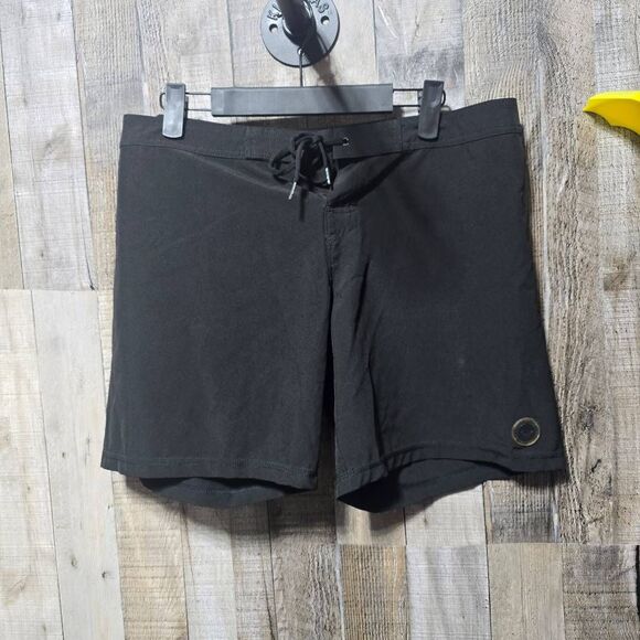 Roxy Black Swim Board Shorts - Picture 1 of 4